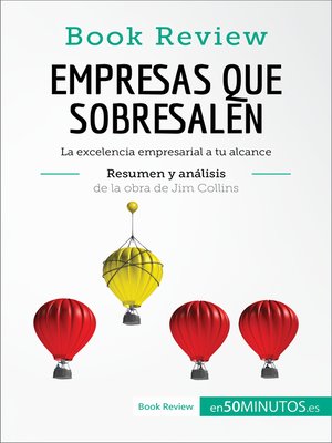 cover image of Empresas que sobresalen de Jim Collins (Análisis de la obra)